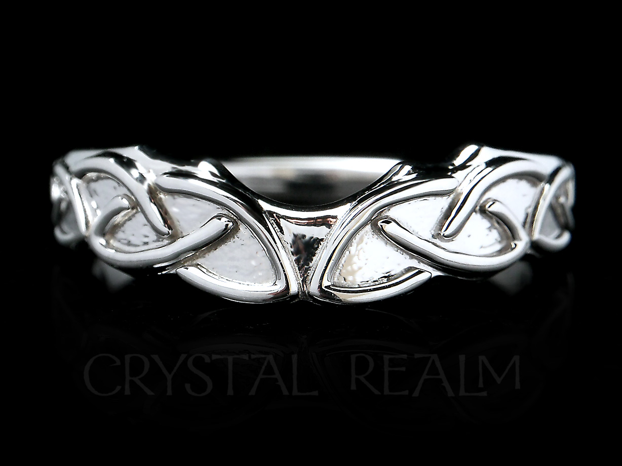 Small Celtic knotwork shadow band